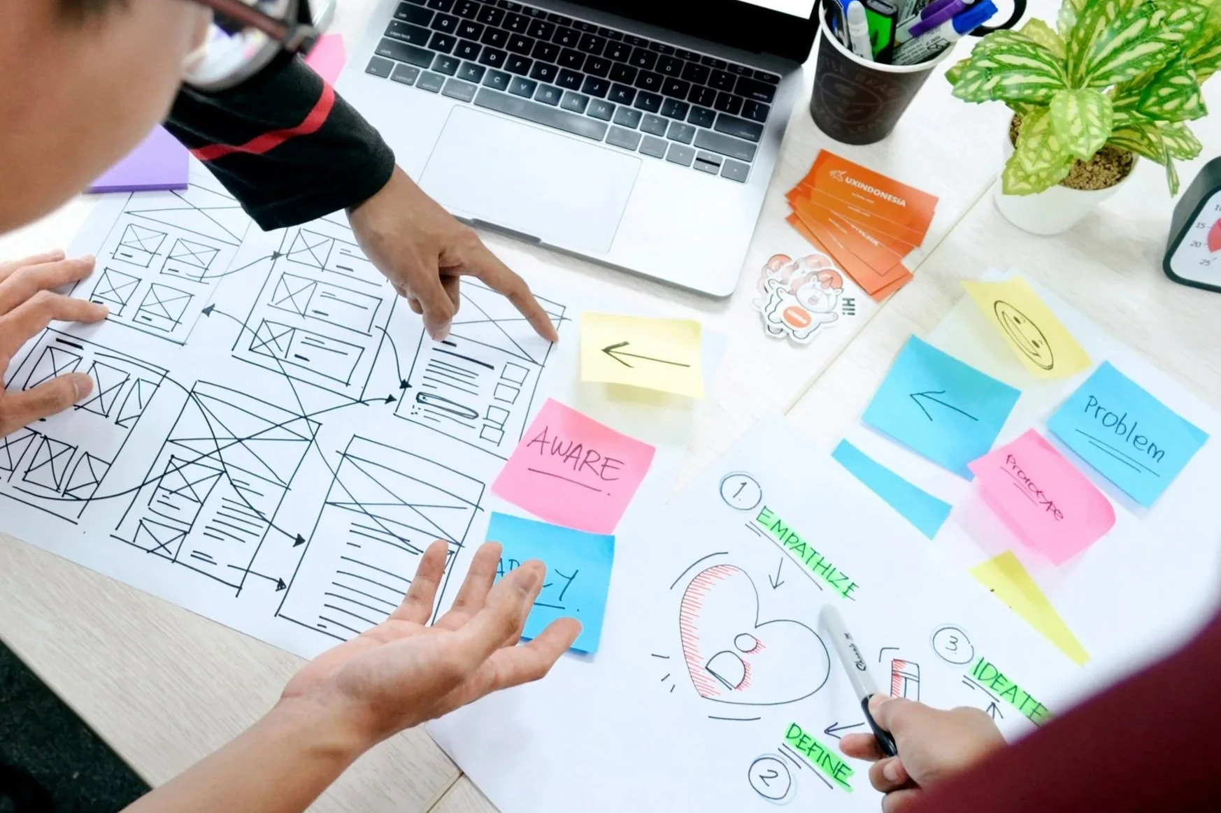 Interaction Design for lead generation