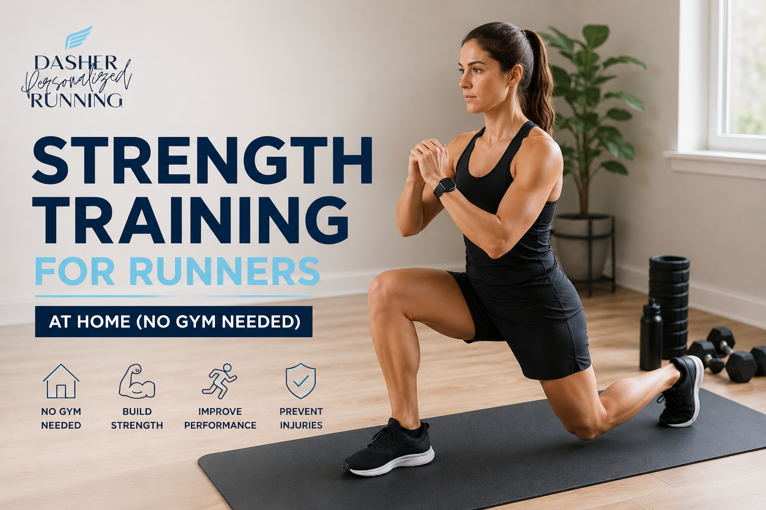 Home Strength Training for Runners (No Gym Required)