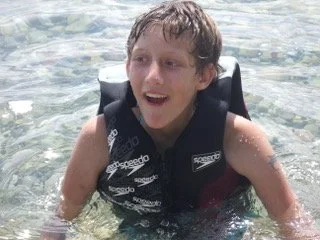 Pam's daughter Ally in 2008