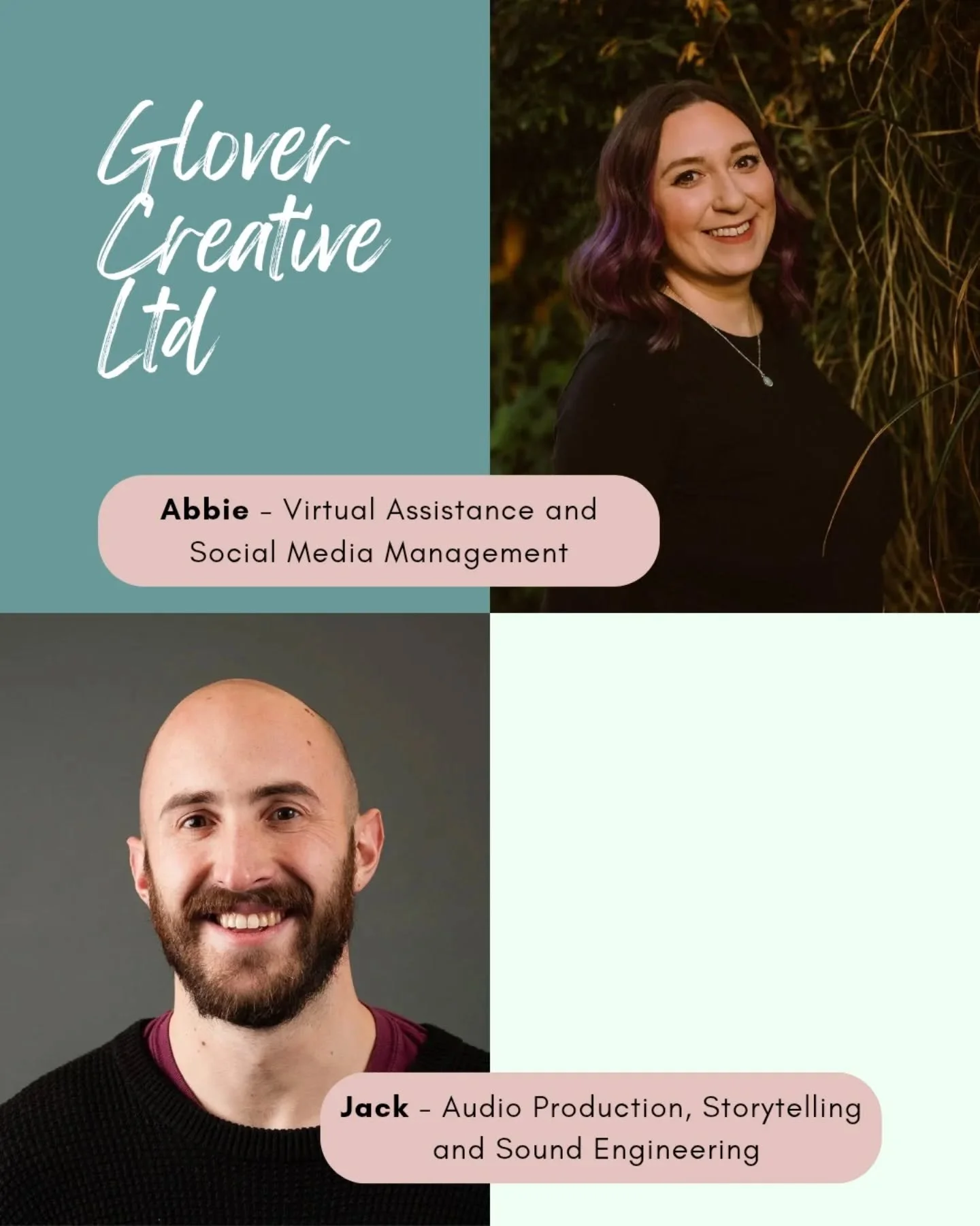 Big things happening in the Glover household! Tomorrow we will have been together for 15 years and to celebrate we decided to start a Limited Company!

Since Jack's departure from the National Trust, we've both been doing a lot of thinking around wor