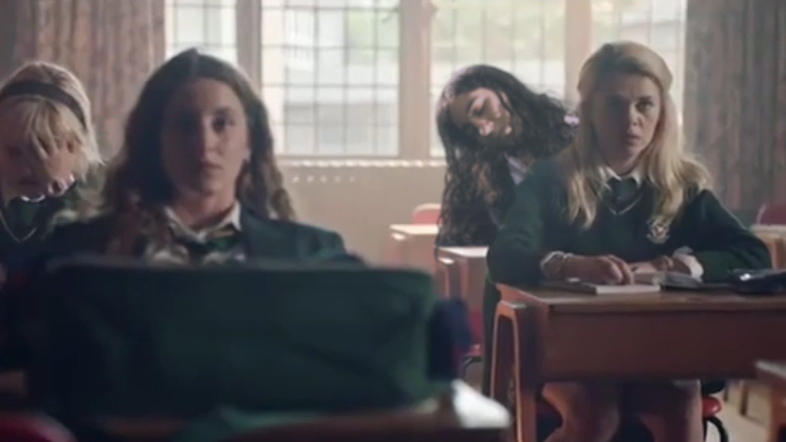 I invaded the detention scene of Derry Girls