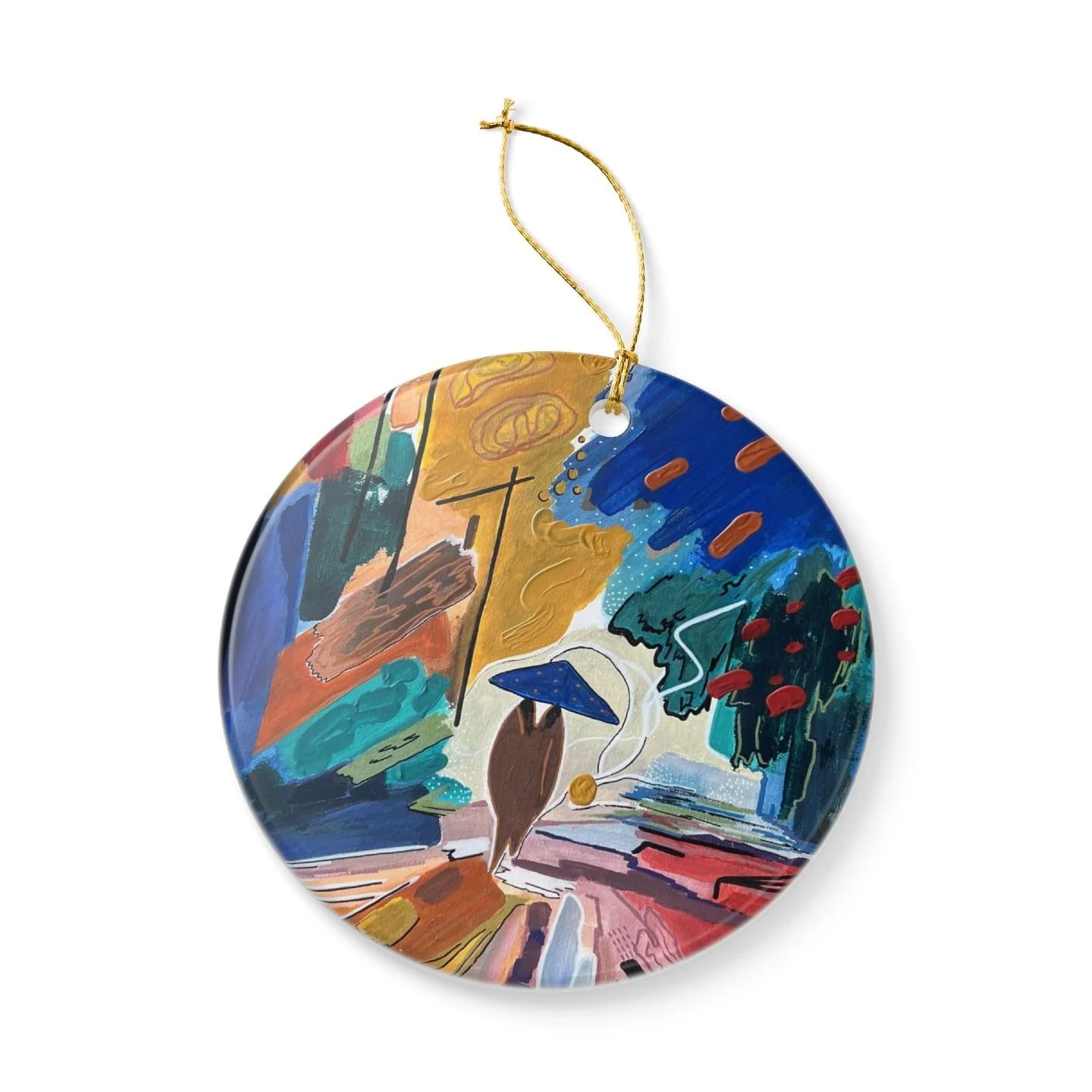 SUPRISE SUPRISE!
Here's another ornament that's part of my holiday shop. 
You may see a person or a mushroom. Her name is Wednesday. 
Shop now! Link in bio OR
go to morganburgard.com and check out the Holiday Shop. 

About the original: she sold earl