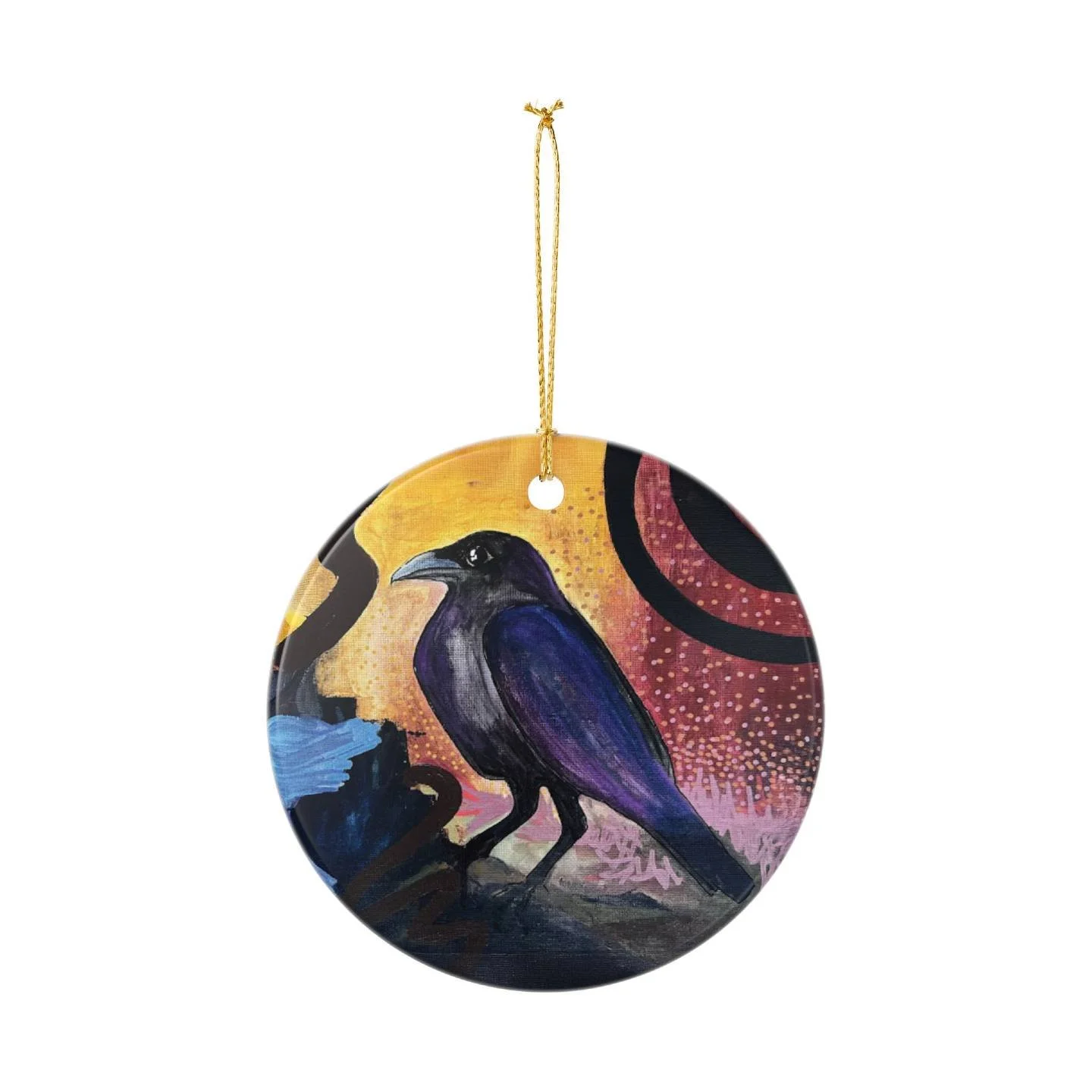 The most mysterious bird in the forest is now hanging in your living room. And because he's double-sided, he's always watching. Always. 👀
Shop now, link in bio!
Or visit morganburgard.com

#raven #colorfulart #ornaments #shoplocal #michiganmade #exp