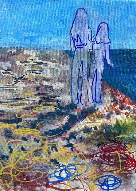 Always at the Lake | 11"x14" | Acrylic on canvas
