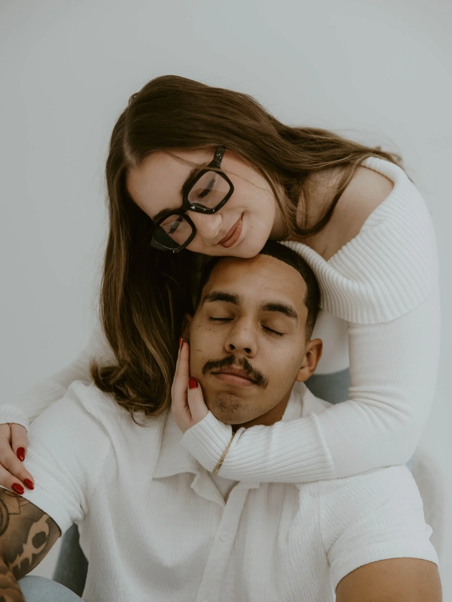 kayla + kaleb featuring the best boy Bruce 🤓