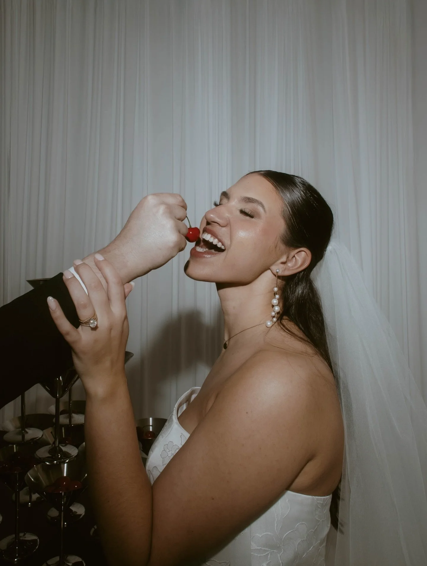 wanna bite? 🍒

host : @thelumeneir @ts.jphotography @neverlandphotoandfilm 
models: @brax.lowe + @lifeof_braden 
dress: @white.andlacebridal 
suit: @gentryltd 
hair: @hair_by_cags 
makeup: @cosmowithcambree