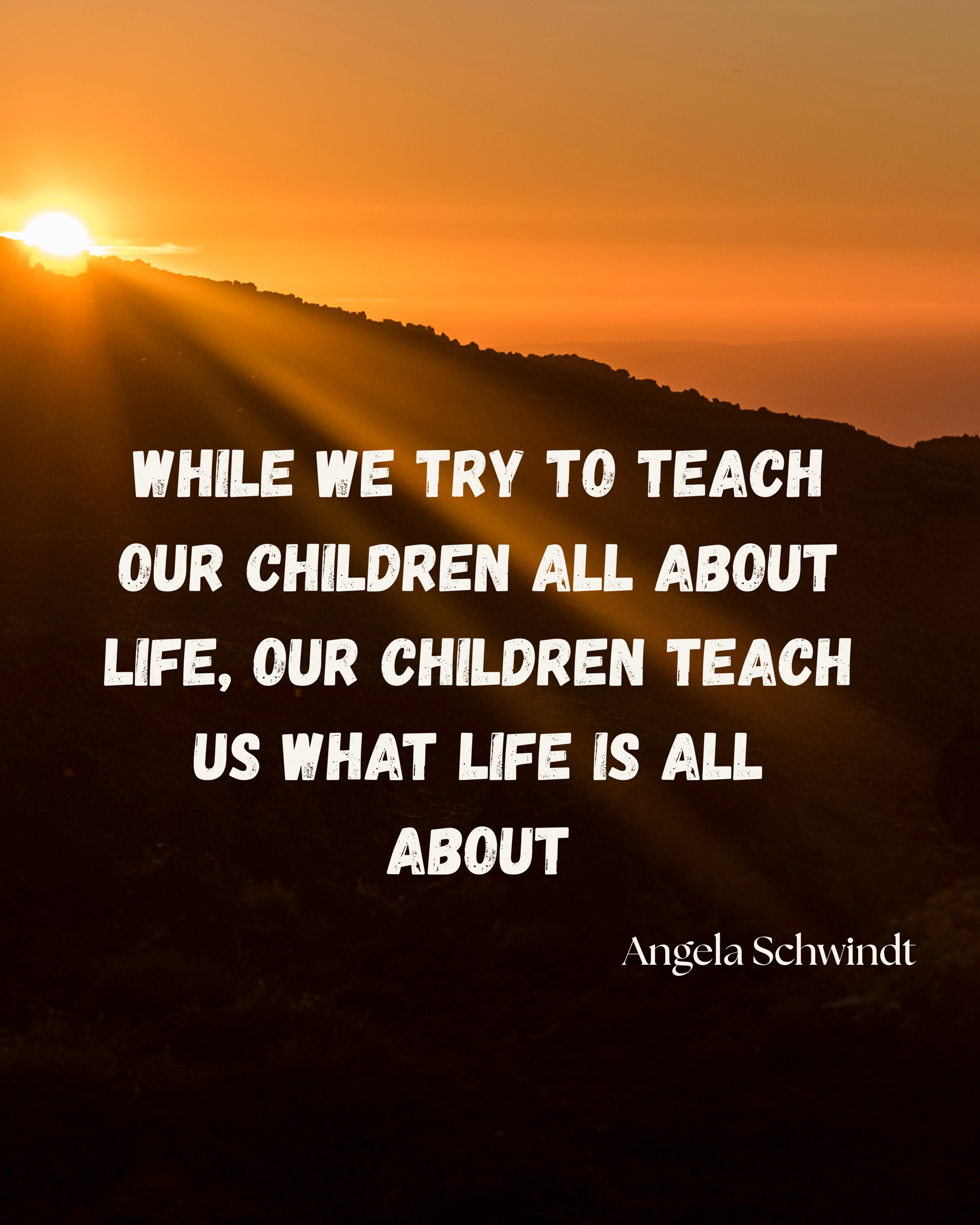 A quote by Angela Schwindt