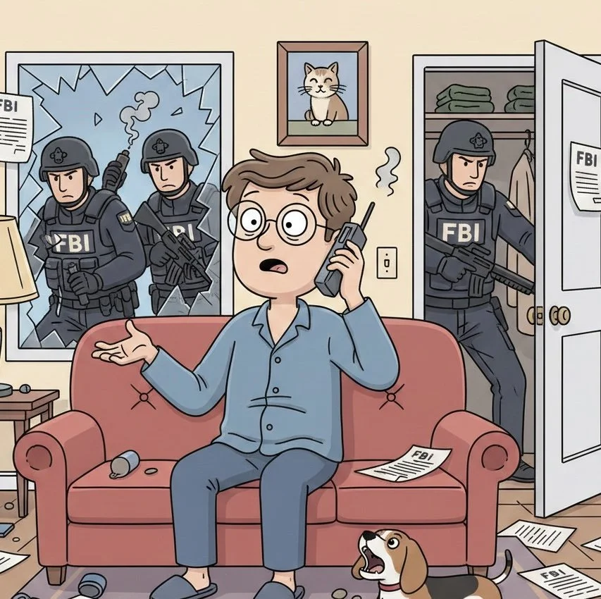 “Does My Renters’ Insurance Cover Unlawful FBI Raids?”