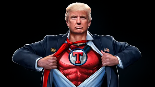 “Guardian of the Strait, Starring U.S. President Donald J. Trump!”