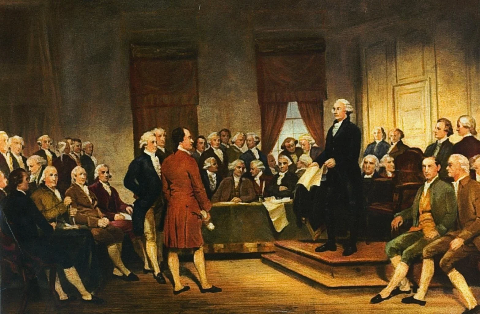“We’re the Framers of the U.S. Constitution, and We’re A-OK with Everything Happening Right Now!”