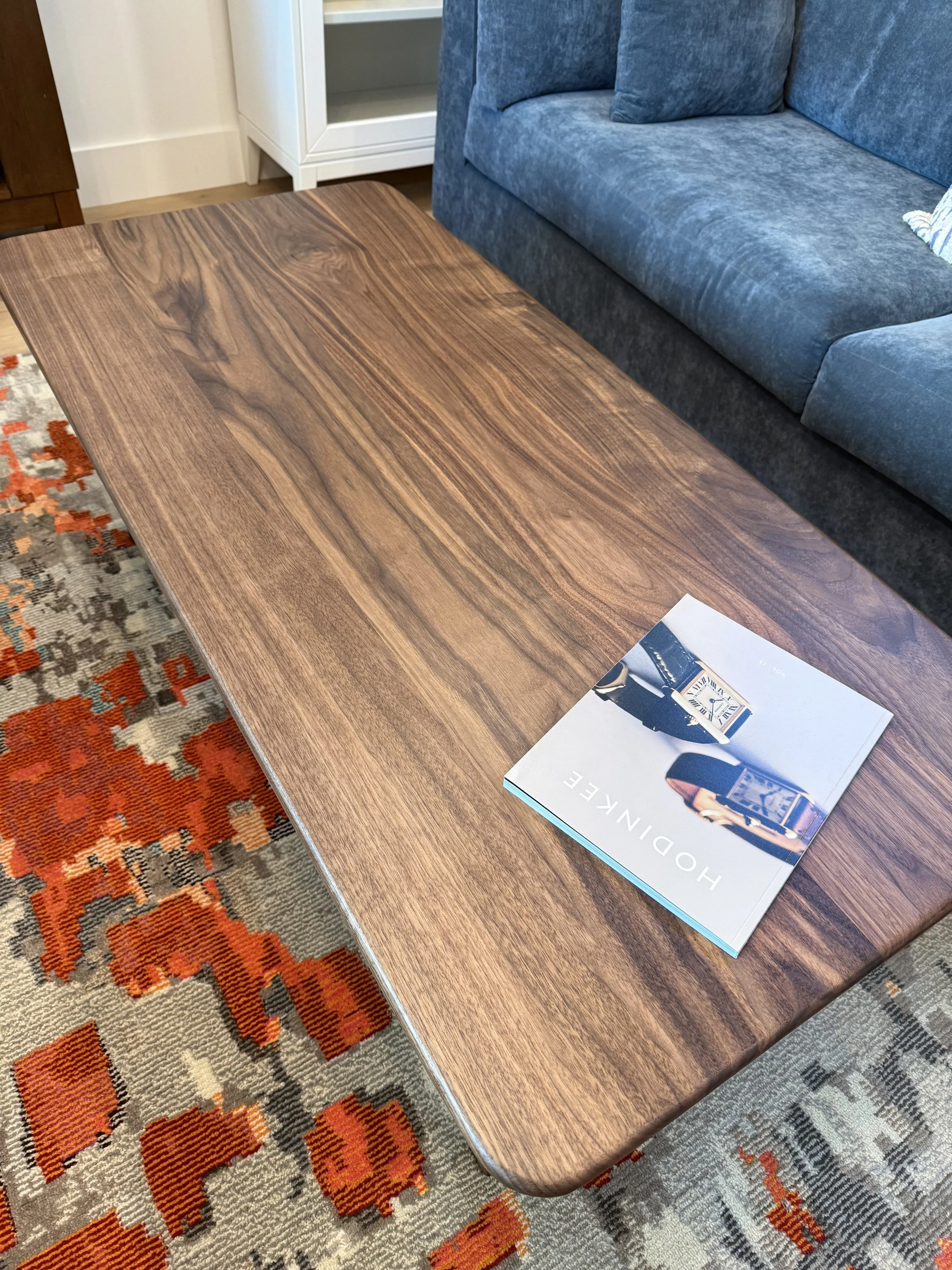 Black Walnut Midcentury Coffee Table