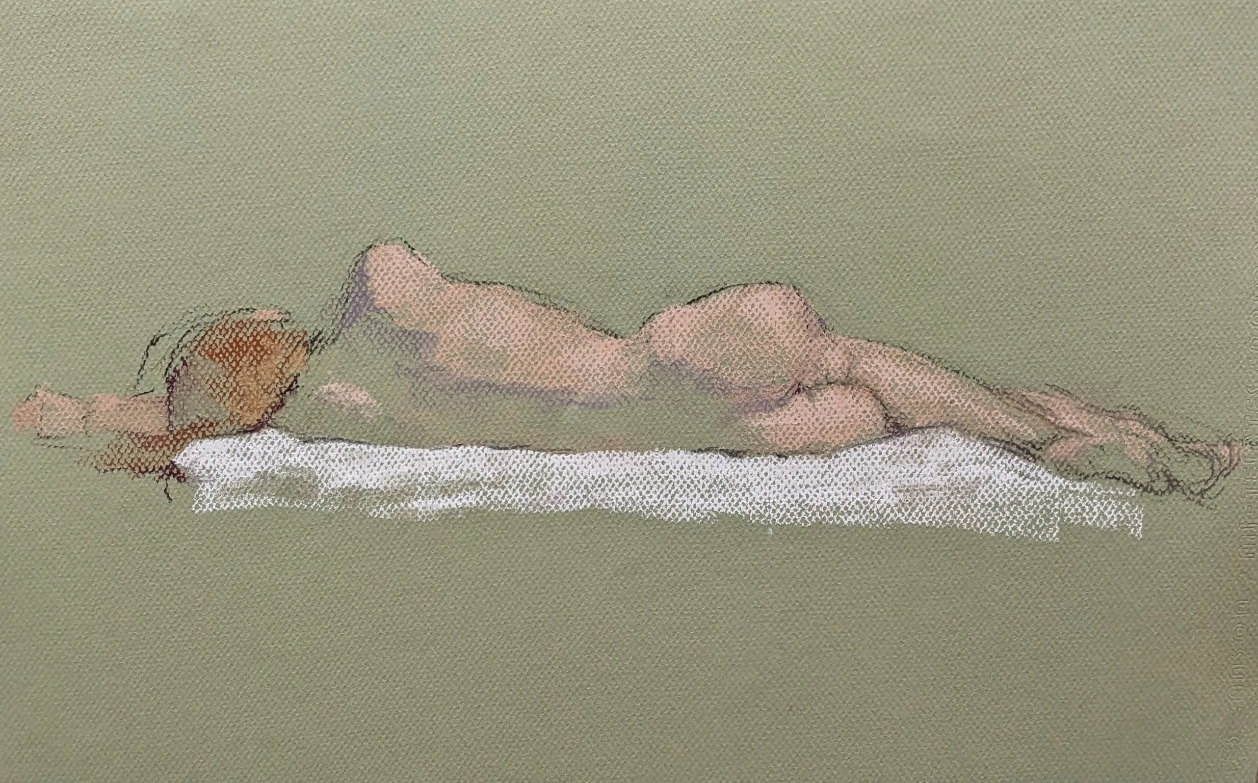 Interlude  18" x 12"  Pastel