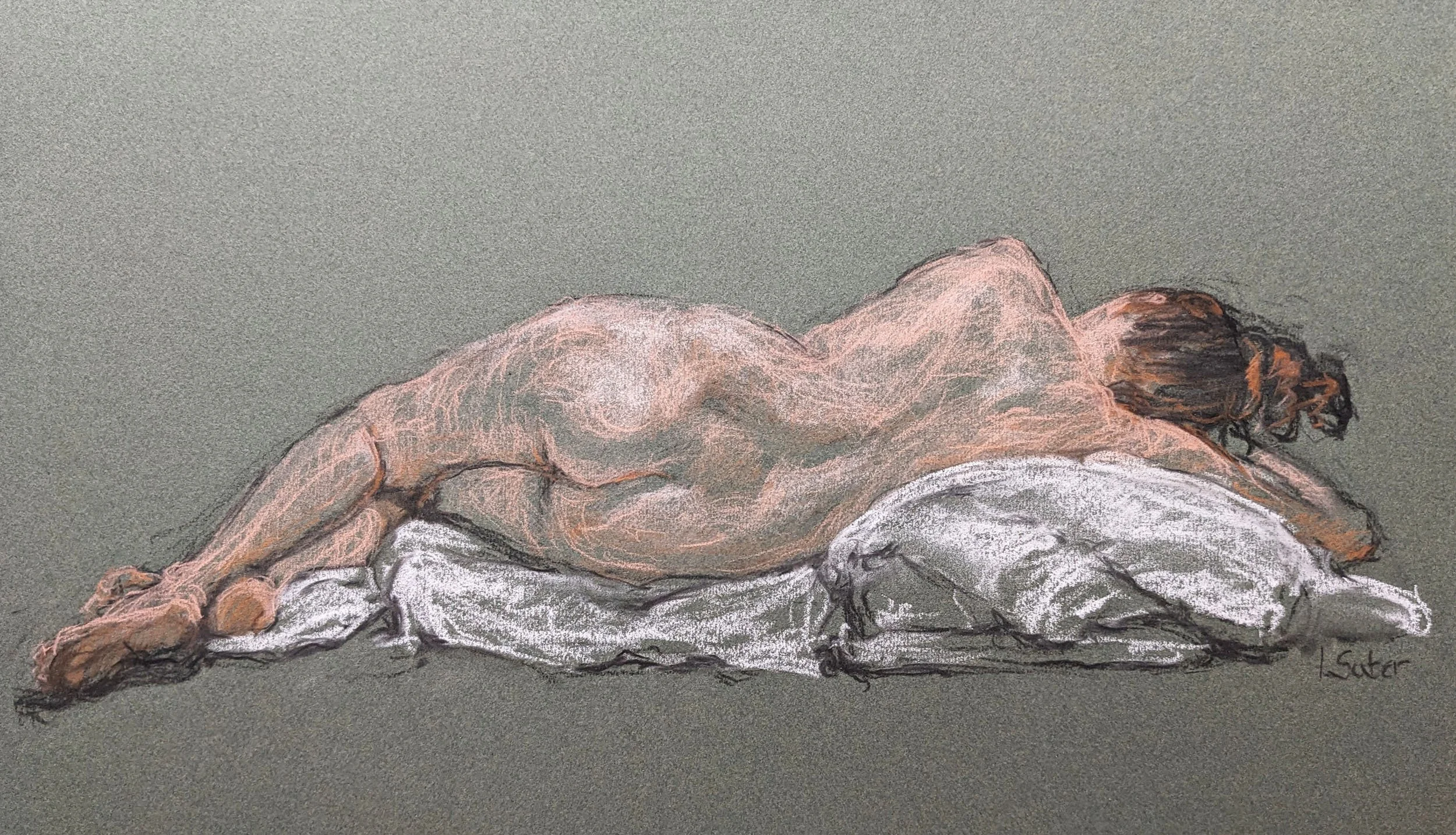 Wave   18x12  Pastel