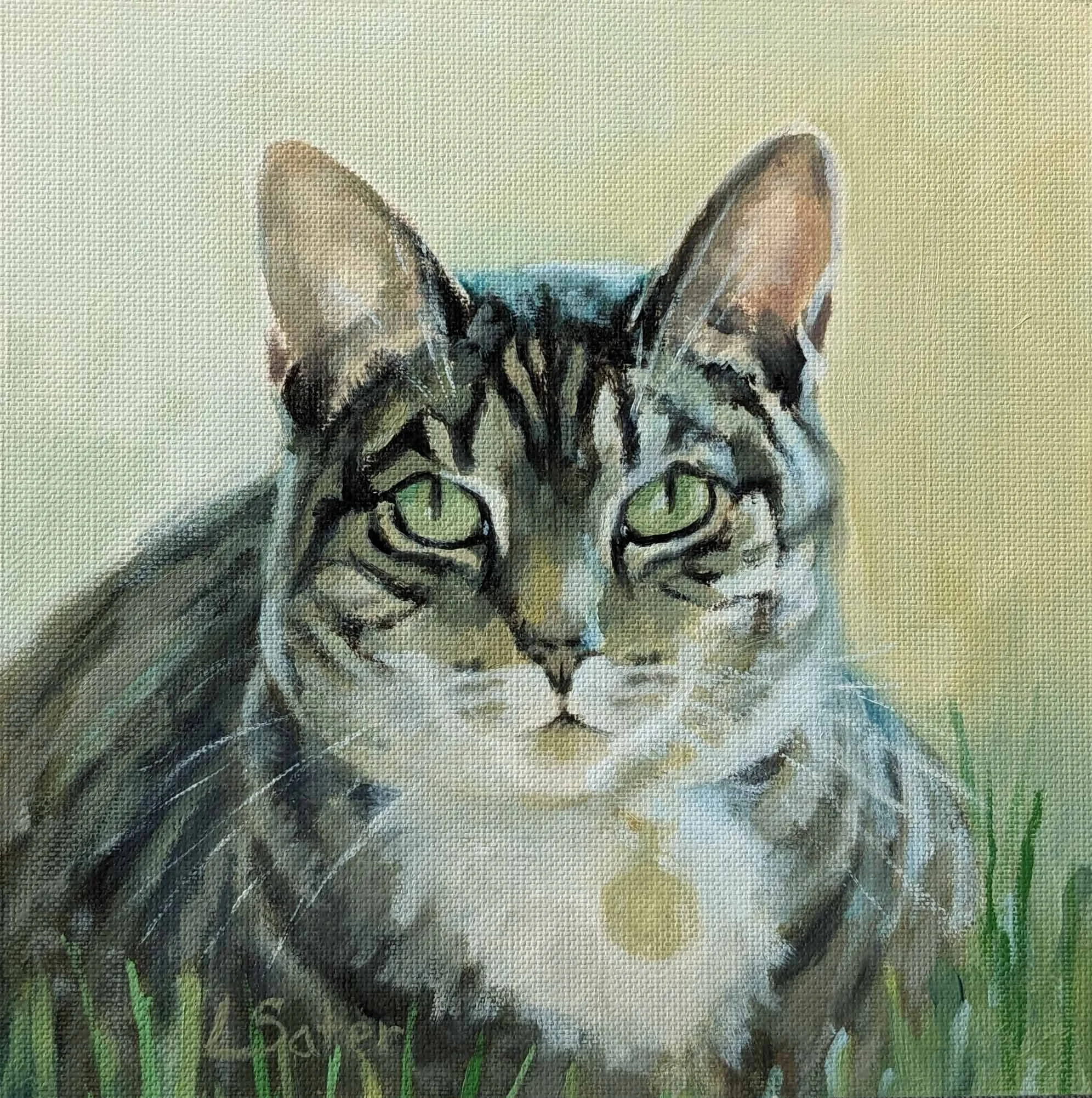 Mojito  8" x 8"  Oil 
