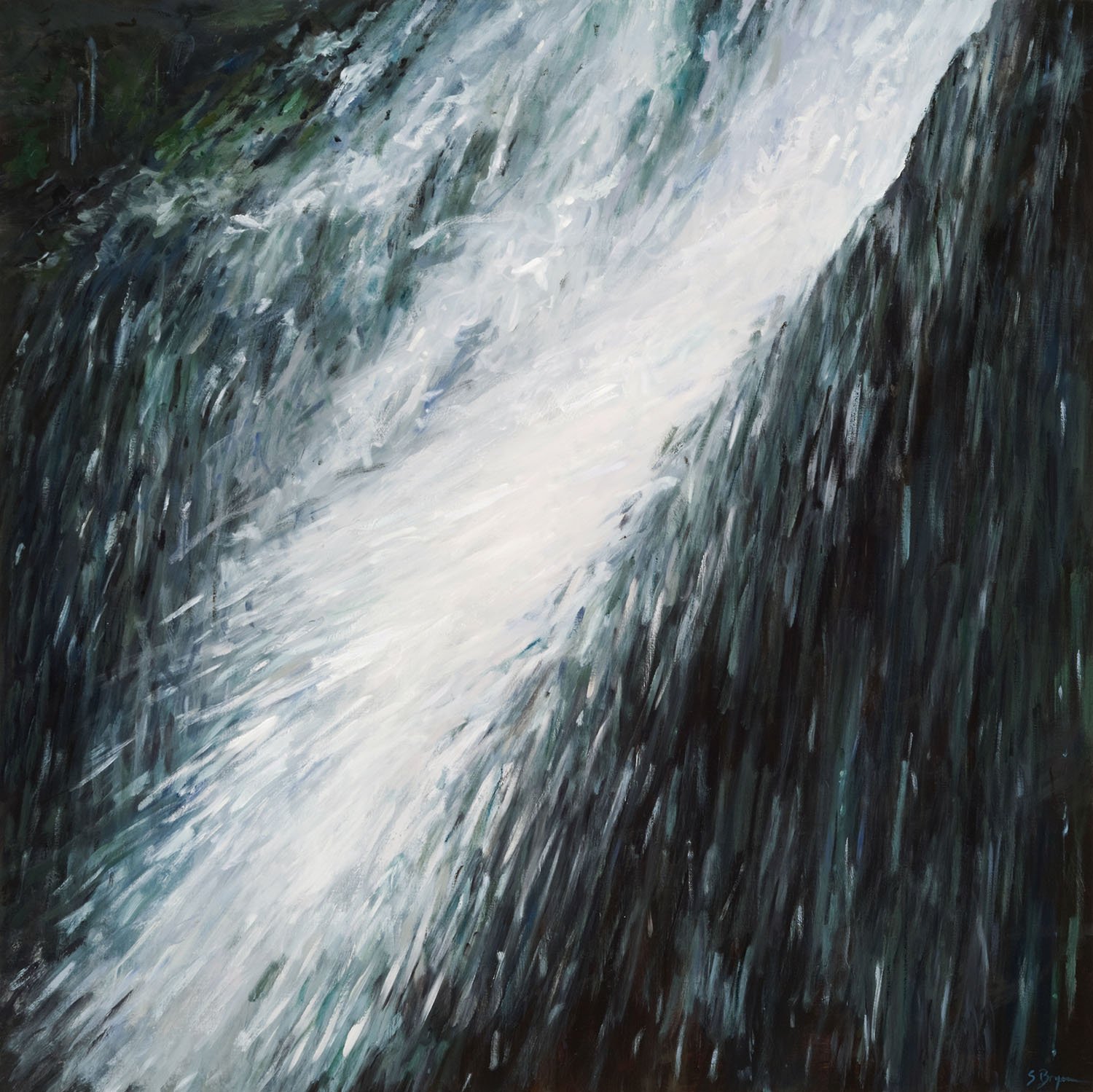 Melt fall 4
Oil on linen
48 x 48", 2013
(available)