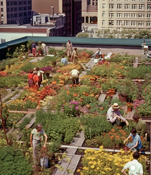rooftop gardens