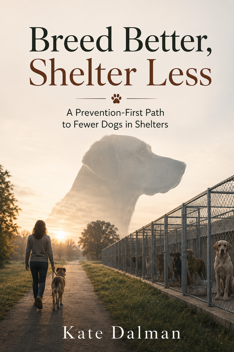 "Breed Better, Shelter Less" Paperback (SHIPPING INCLUDED)