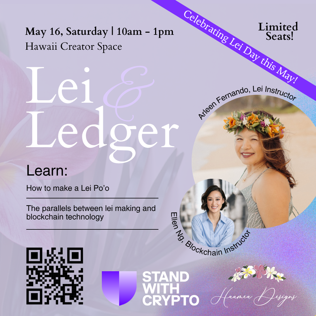 Lei &amp; Ledger: A Lei-Making Event