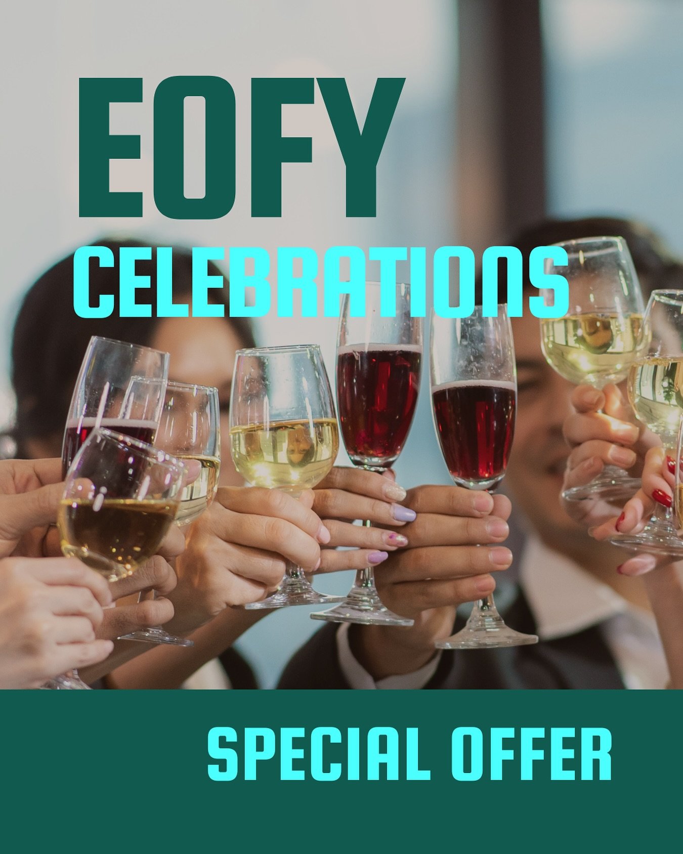 Good food, great company, and a little something extra for you. 

Book your EOFY celebration for 8 or more, and we&rsquo;ll slip the host a $100 Bacari voucher to spend on their next visit. 

Gather the crew, toast the wins, and let us handle the res