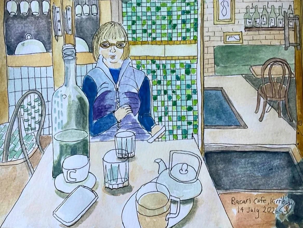 A beautiful illustration of our little corner of Kirribilli, lovingly captured by the talented @shereeglasson 

There&rsquo;s something special about seeing a familiar place through someone else&rsquo;s creative lens. ✨

Thank you, Sheree, for bringi