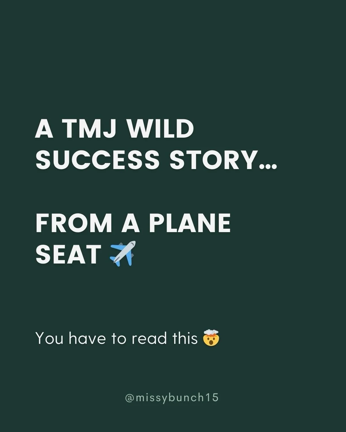 🚨 LAST CHANCE 🚨

This is what happens when you stop chasing muscles&hellip; and start working with the brain.

Real client. Real change. On a plane. 🤯

If you&rsquo;ve been wanting to learn how to use applied neurology for yourself or for your cli