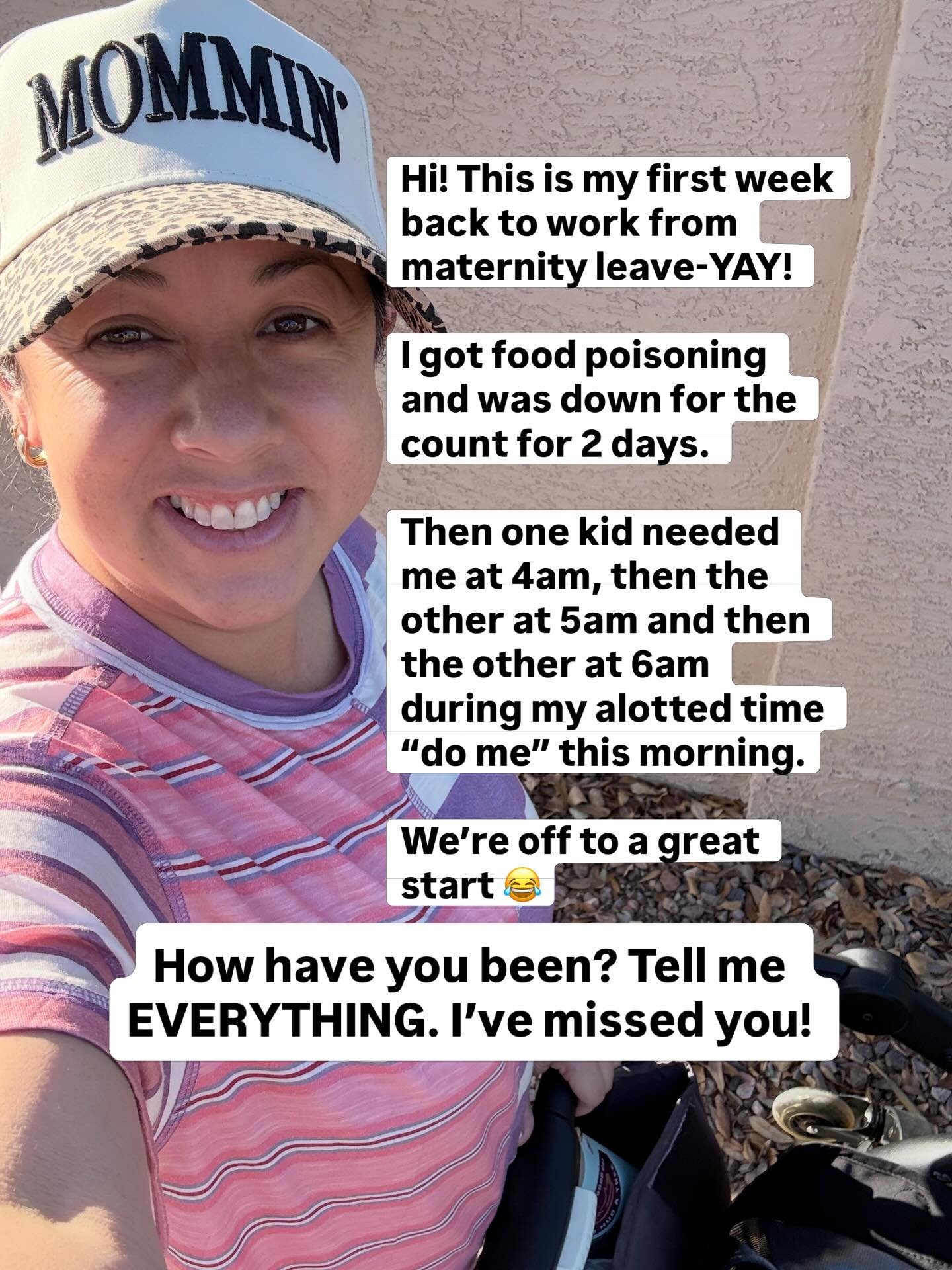 Spill the tea!! How are you??