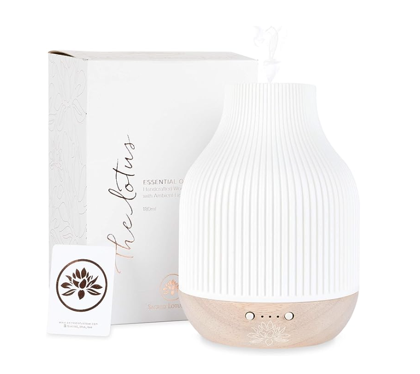 Essential oil diffuser lamp