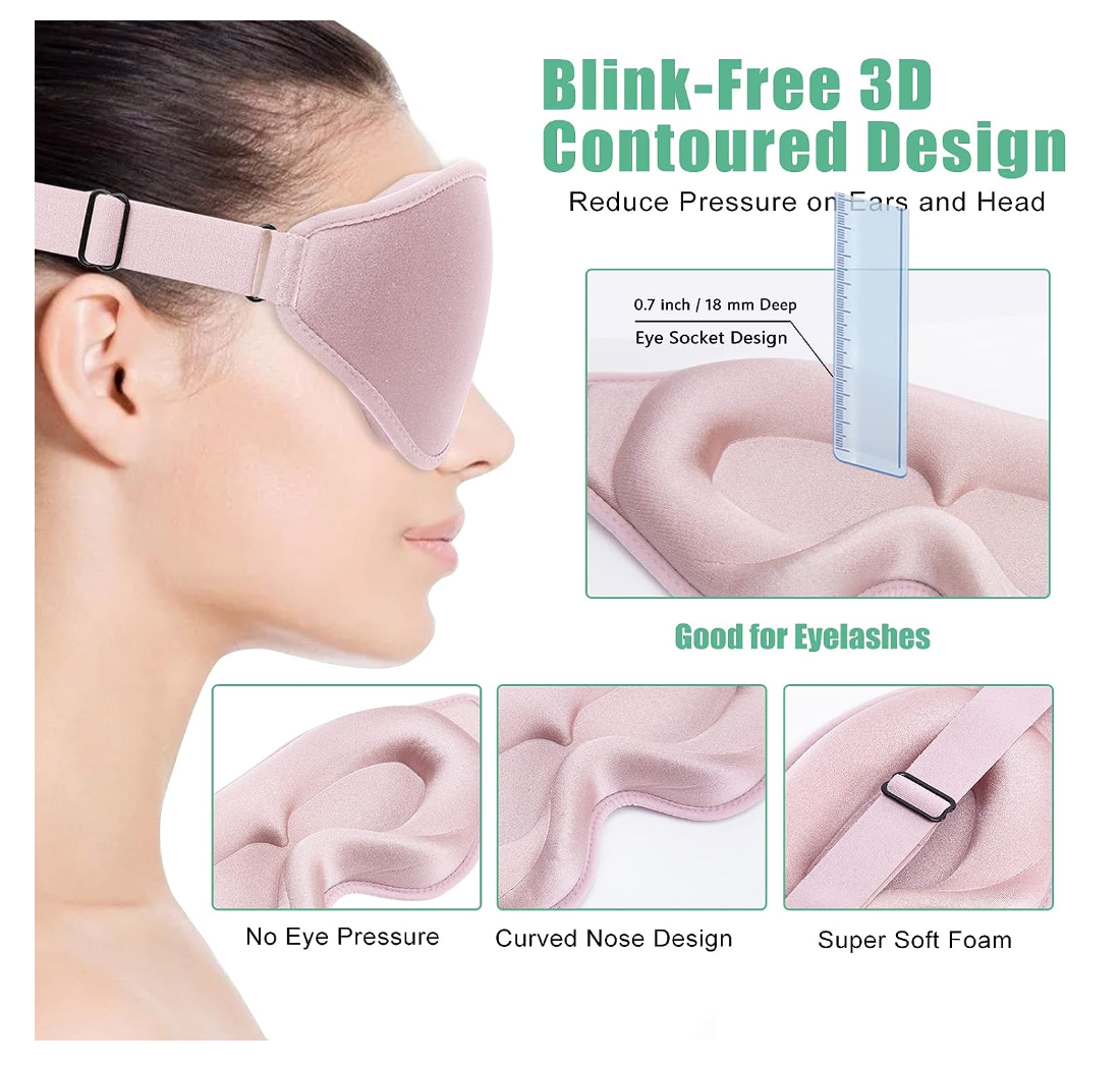 Sleep Mask with adjustable strap (Copy)