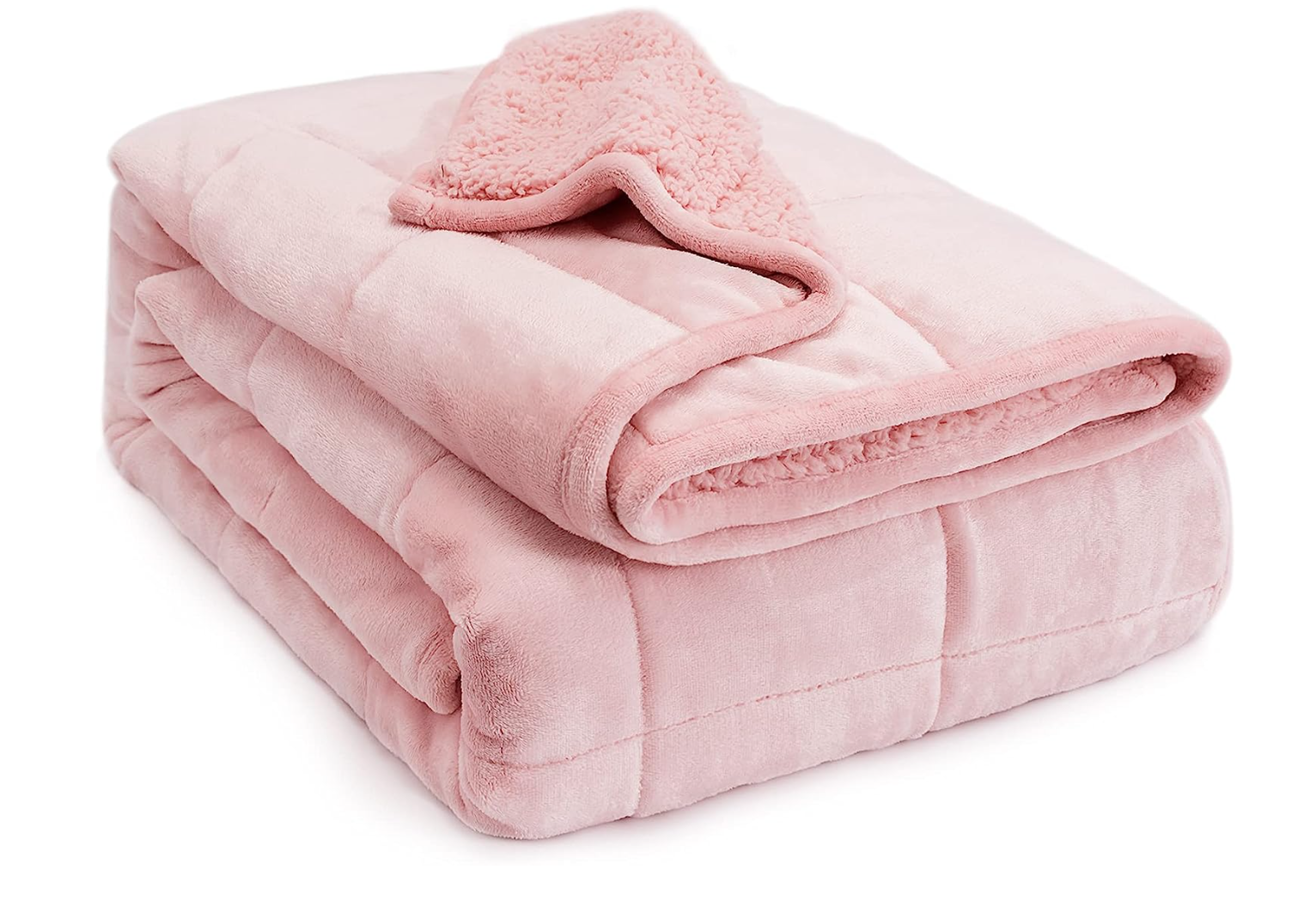  Anjee Sherpa Fleece Weighted Blanket 