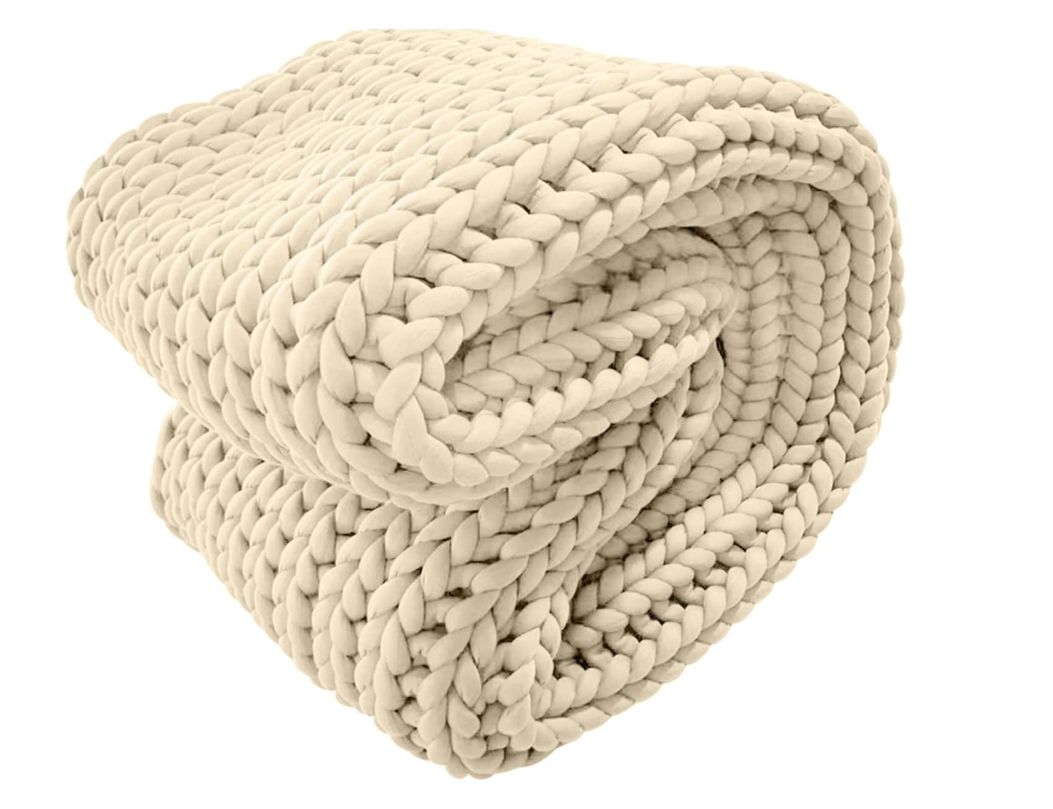  Royal Comfort Chunky Knit Weighted Blanket