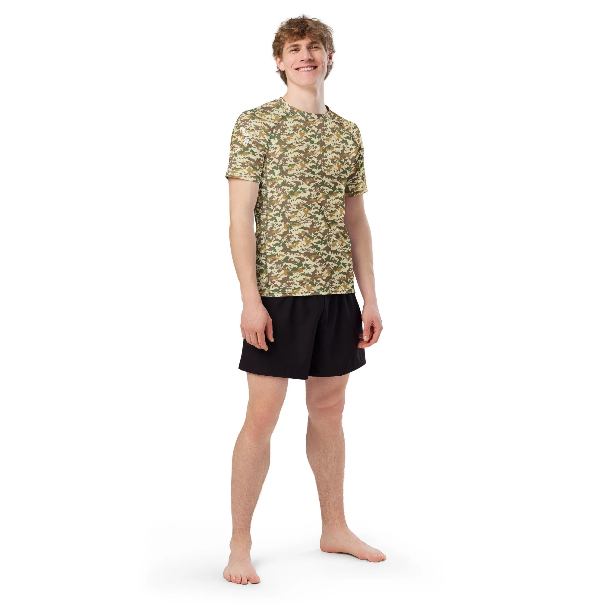 Bush DigiCam Short Sleeve Men's Rash Guard