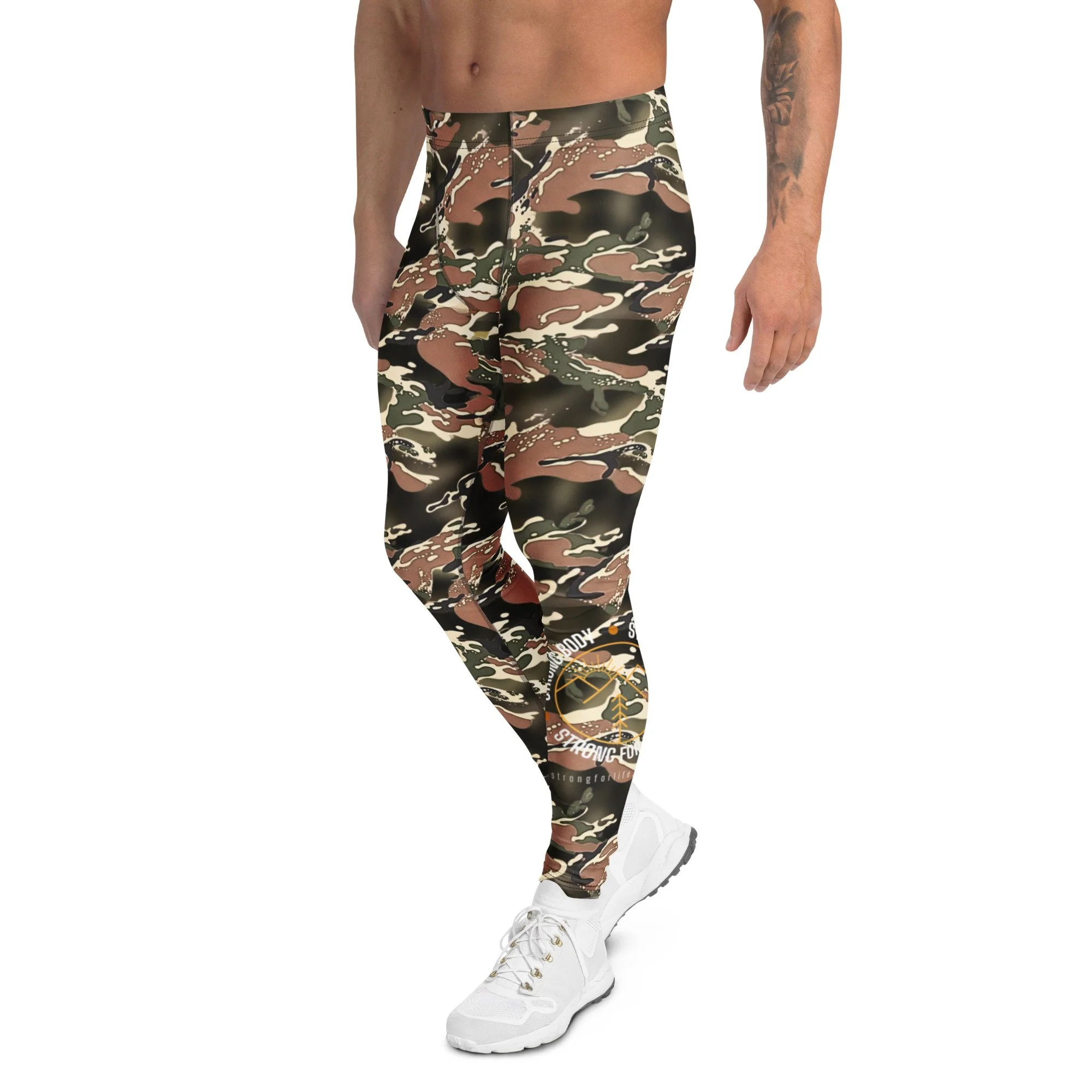 Pond Scum Men's Camo Leggings