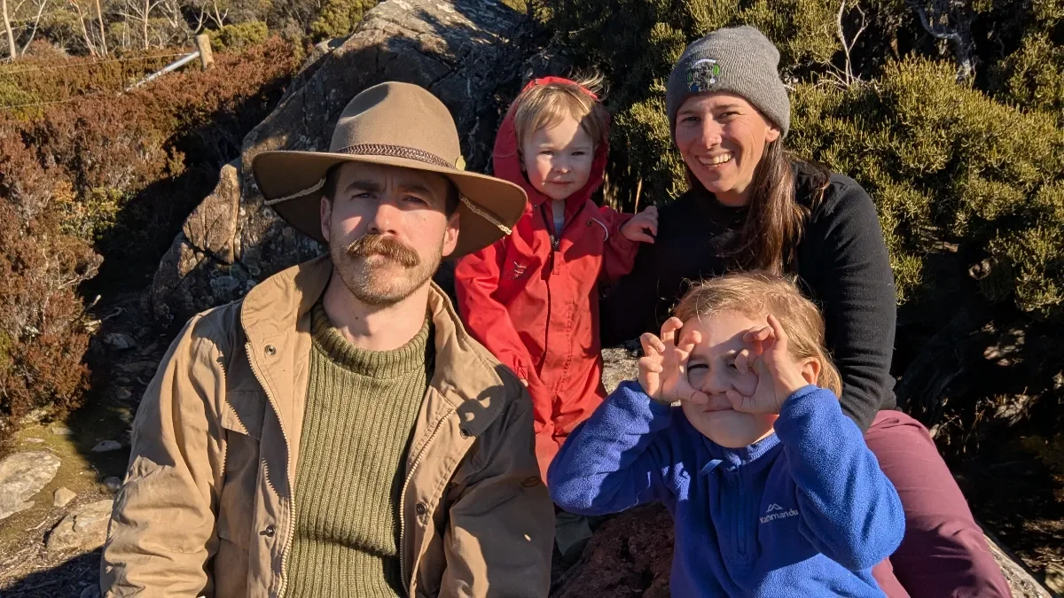 The Wood family doing our best to stay connected to each other and the world around us.