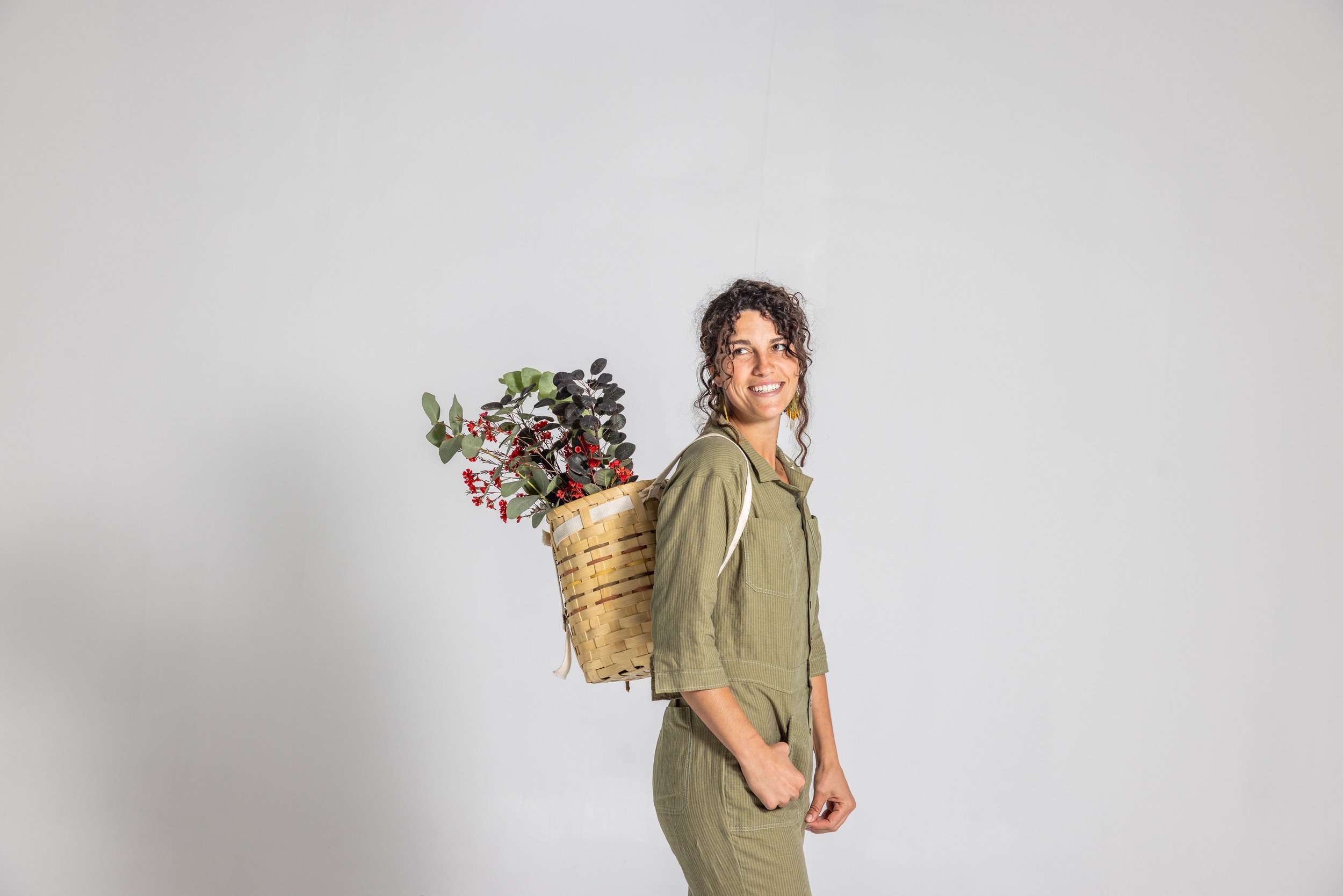 Foxlilie-womens-lena-jumpsuit-sage-stripe-frontside-lifestyle-closeup.jpg