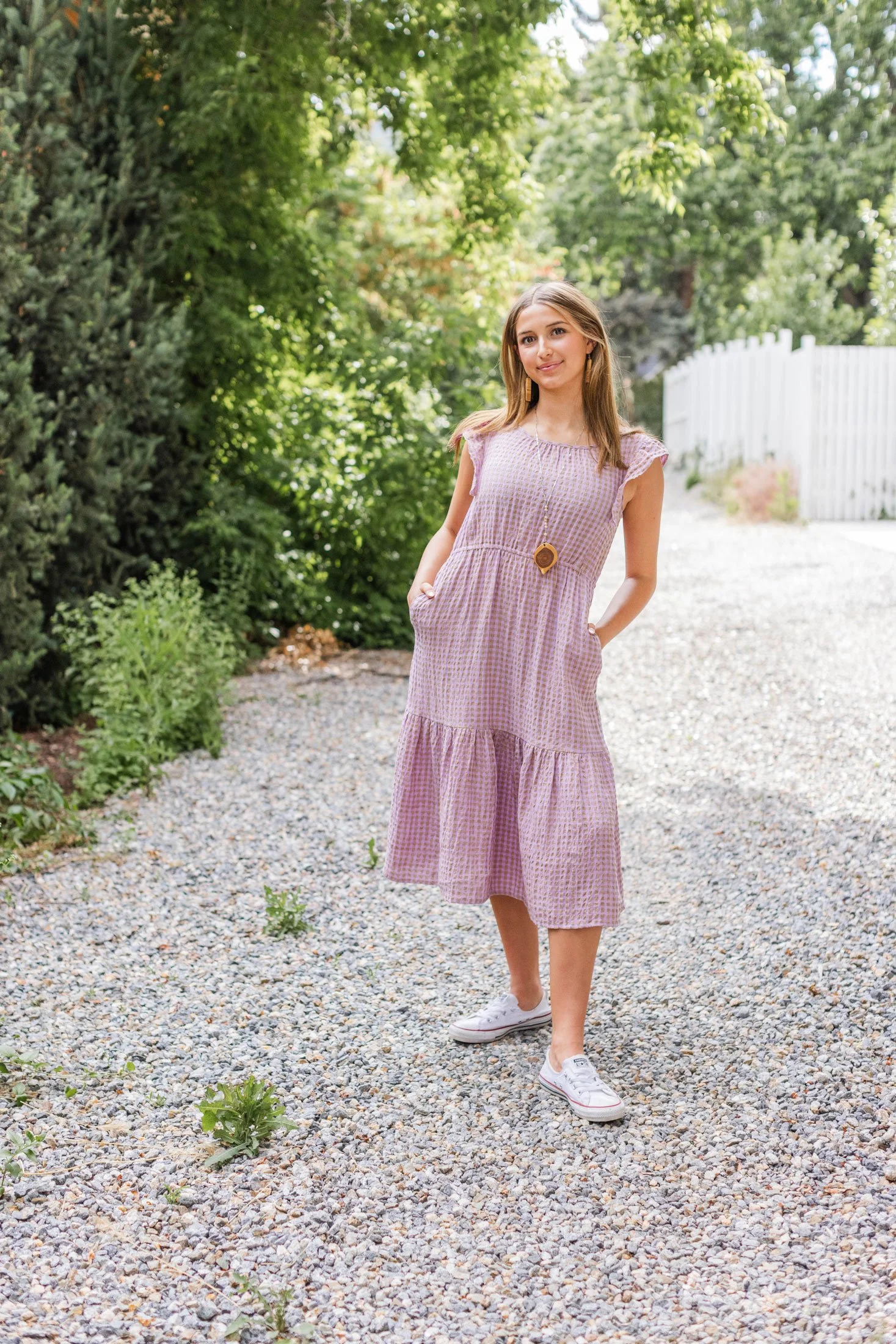 Foxlilie-womens-kelly-dress-lilac-ginham-lifestyle-front.jpg