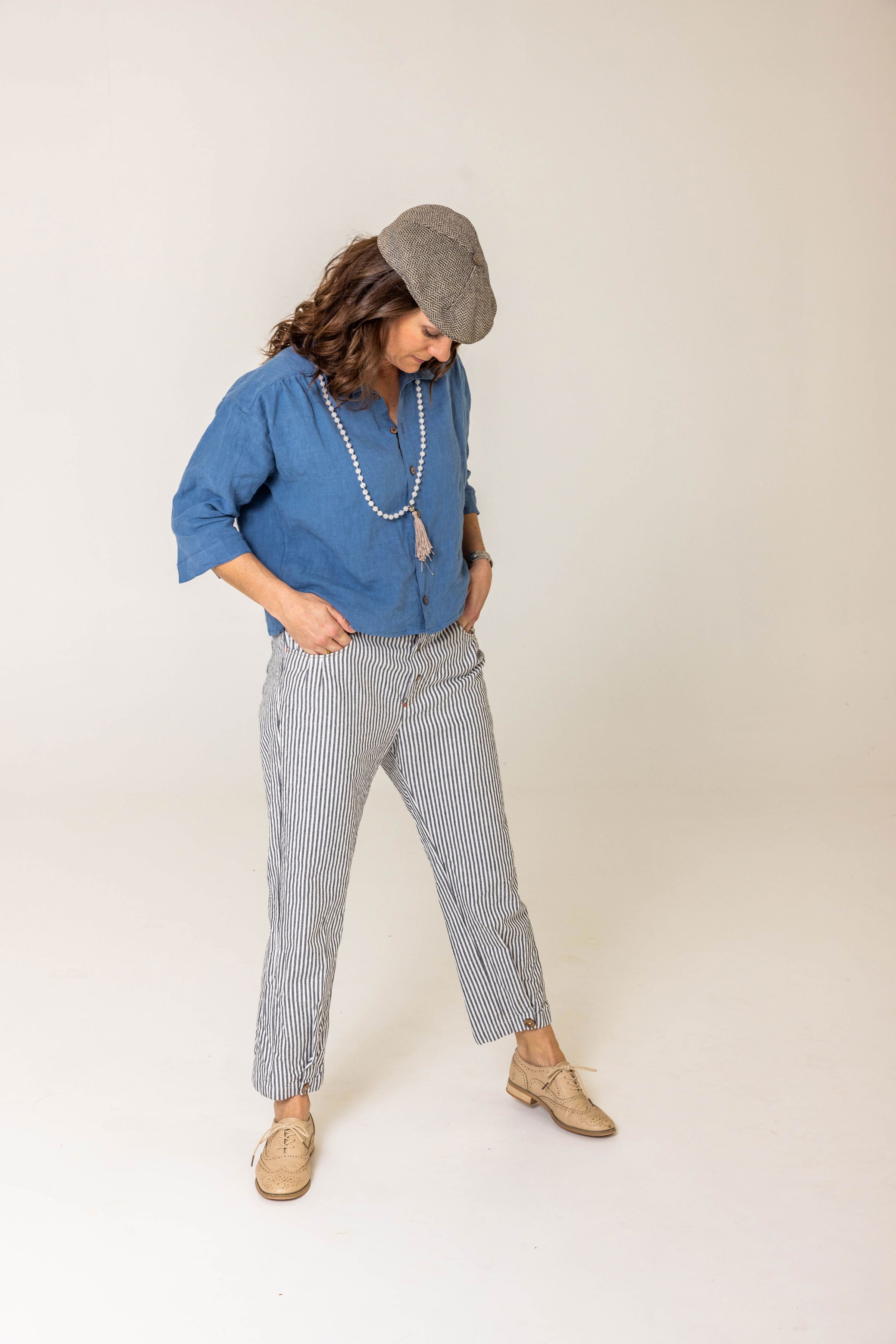 Foxlilie-womens-ava-trouser-charcoal-stripe-frontside.jpg