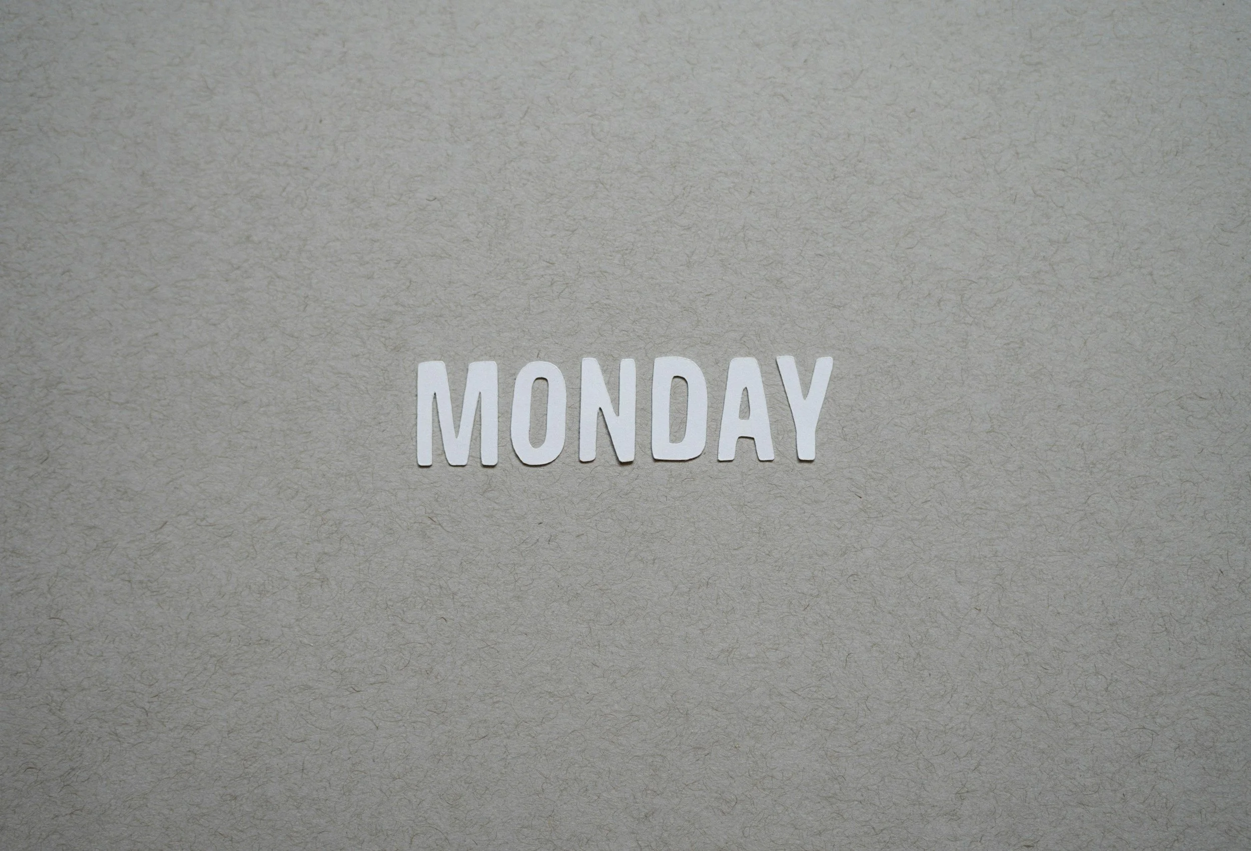 Monday bummed me out. Here's what I did.