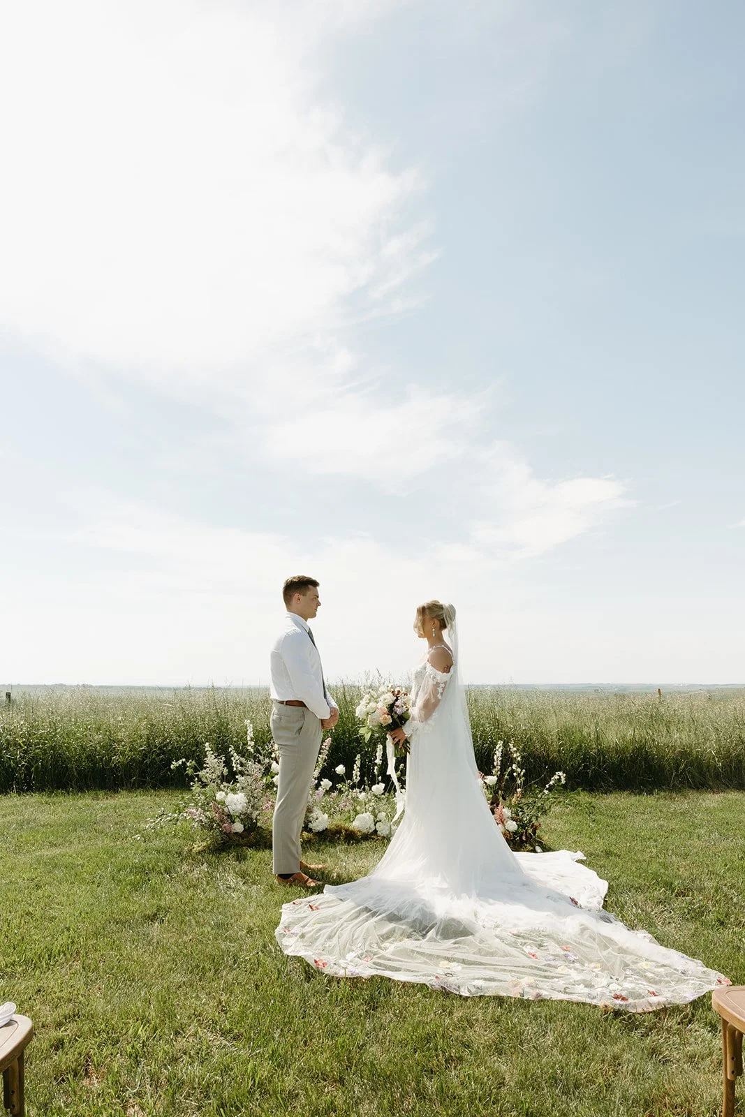 Outdoor wedding venue Calgary