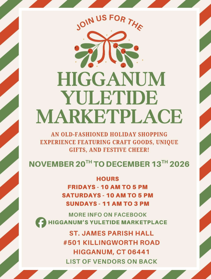 Higganum Yuletide Marketplace
