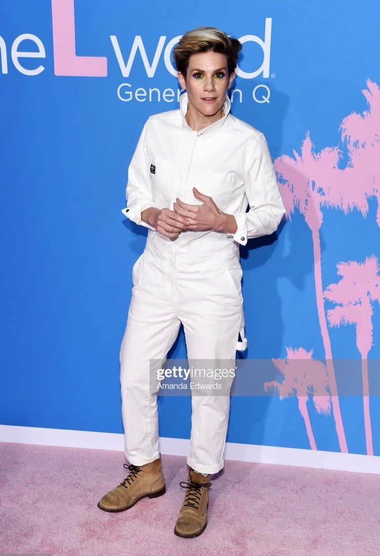 Makeup on Cameron Espisito L Word Premier '19