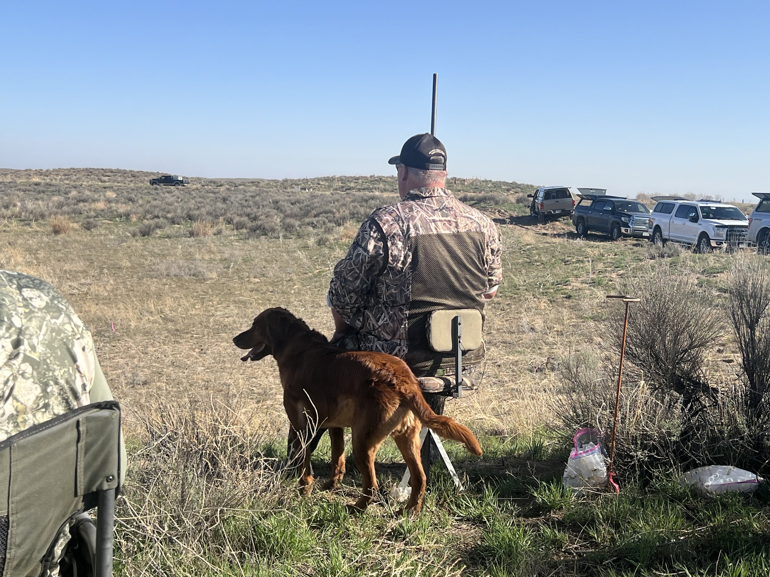 Platte Valley Hunt Test April 26th & 27th - Brett Predmore & Colt