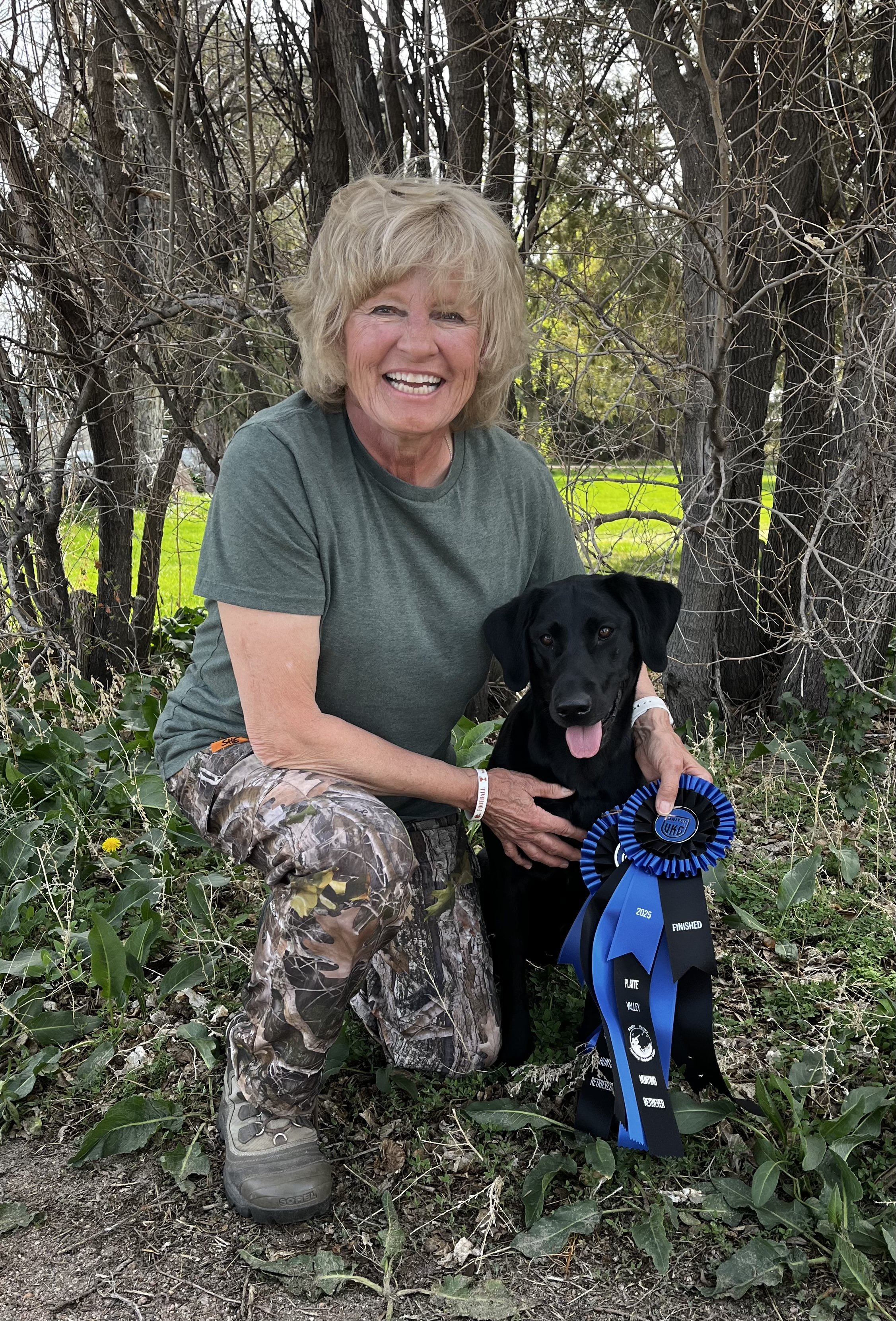 Platte Valley Hunt Test April 26th & 27th - Kathi Streeter & Classy