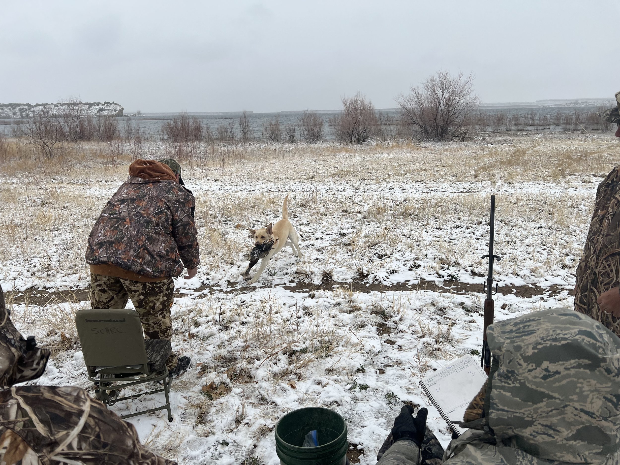 Chris Coppa & Breck on Started land test