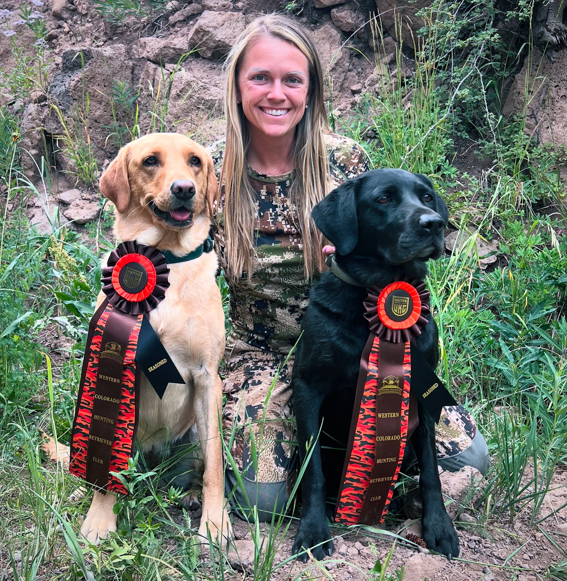 Western Colorado HRC Hunt Test July 19, 2025 - Heather Meyer & Surly & Sage - Seasoned passes on Saturday