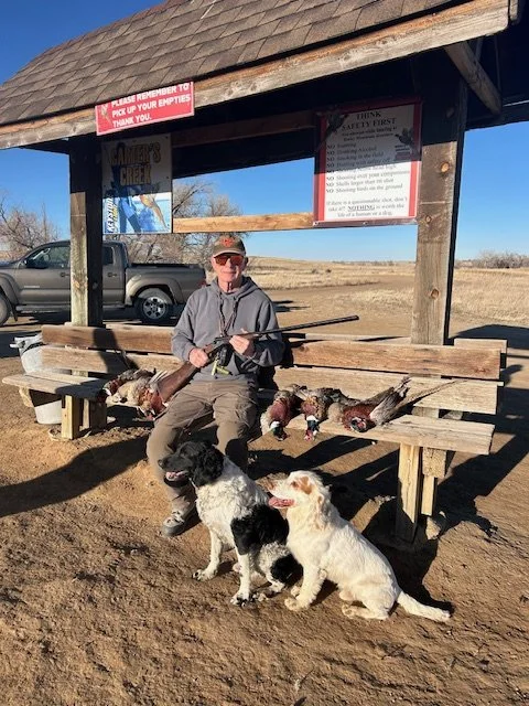Chuck Schone & Josh & Jude at Rocky Mountain Roosters