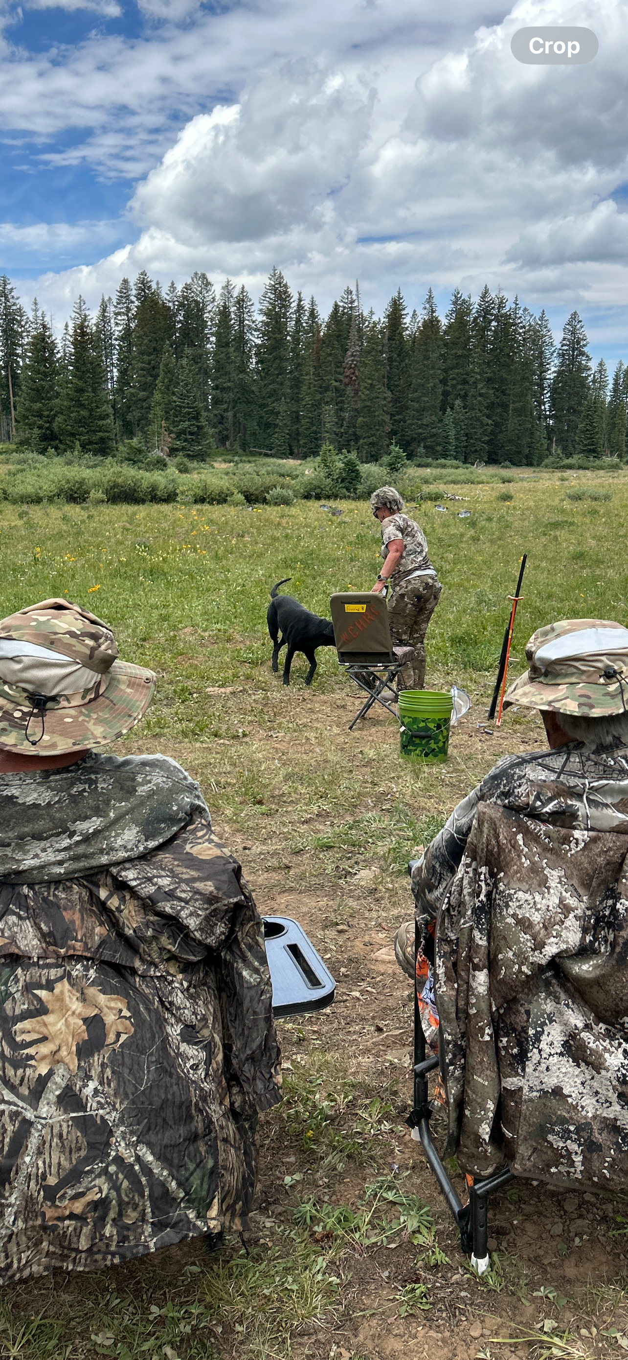 Western Colorado HRC Hunt Test July 2025 - Lauri Hansen - Lauri and Onyx earned their Finished title - Congratulations!