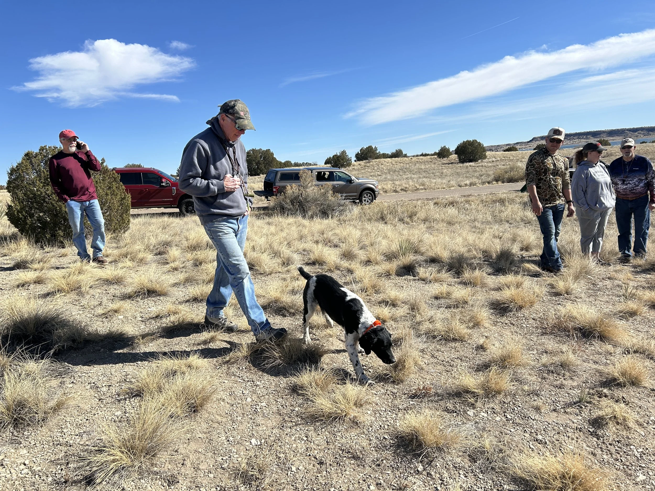 February 4, 2026 Training Day - Chuck Schone & Josh at Finished training