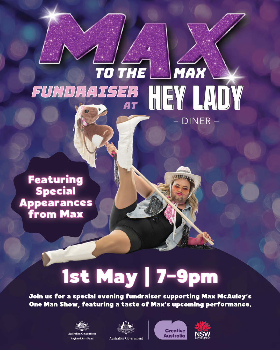 Hey Lady Pop Up Fundraiser