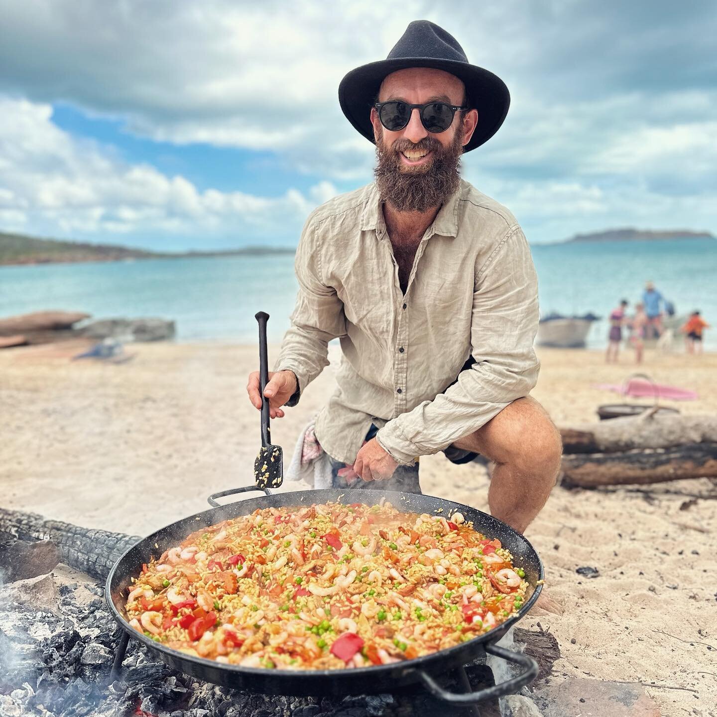 My goodness, our little man turned TWO this week! 

Here are a few snaps from his camping birthday party. A delicious paella for lunch and a not so delicious cake for smoko! I don&rsquo;t recommend leaving banana cake out of the fridge/in the heat fo
