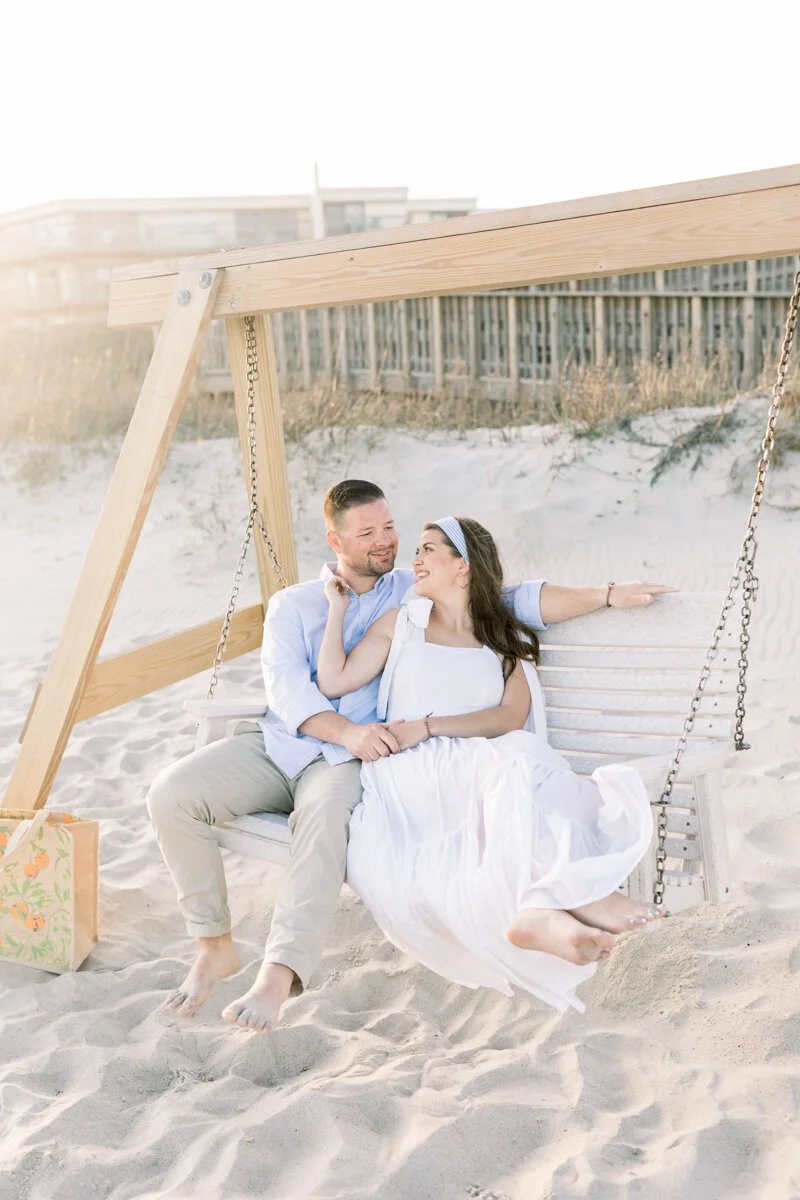 Summer Beach Engagement Session